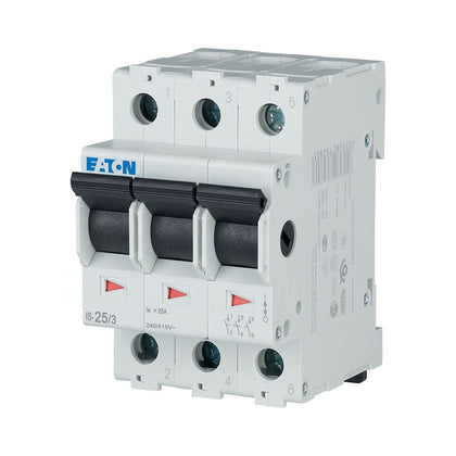 Interrupteur principal, 240/415 V AC, 25A, 3 pôles – EATON 276264