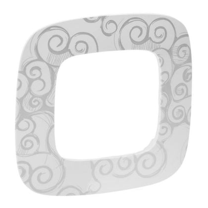 Plaque Valena Allure IP20, IK04, 90 mm, 10 mm, chrome, 1 poste – Legrand 754341 – lot de 5