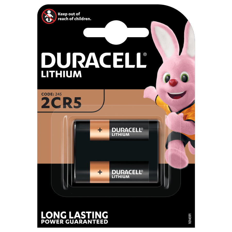 Pile au lithium CR245A, lot de 1 – Duracell 5000394245105 – lot de 6
