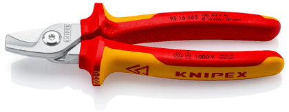 Coupe-câbles VDE 165 mm (Ø 16 mm / 50 mm²) – KNIPEX