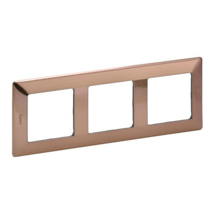 Plaque Valena Life IP20, IK04, 228 mm, 86 mm, 10 mm, 3 postes – Legrand 754163 – lot de 5