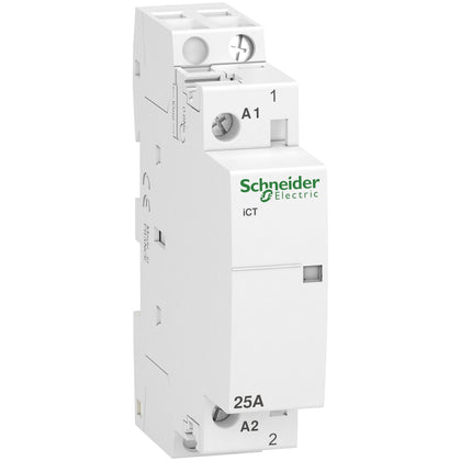Contacteur Acti9 iCT, 25 A, 230–240 V, 1NO, IP20 – Schneider Electric A9C20731