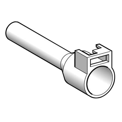 Extrémité de câble Linergy TR ENDS, 24 mm, blanc – Schneider Electric DZ5CA162 – lot de 100