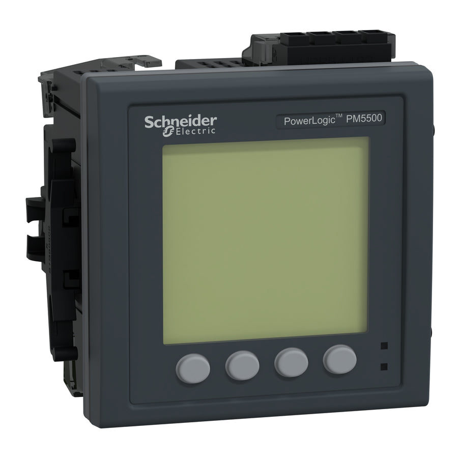 Puissance compteur PowerLogic PM5000 PM5560, 1 A, 100–300 V DC, 1m, IP54 – Schneider Electric METSEPM5560
