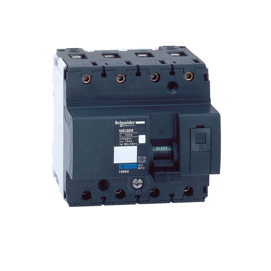 Schneider Acti9 NG125L - Disjoncteur 4P 40A courbe C - 18815