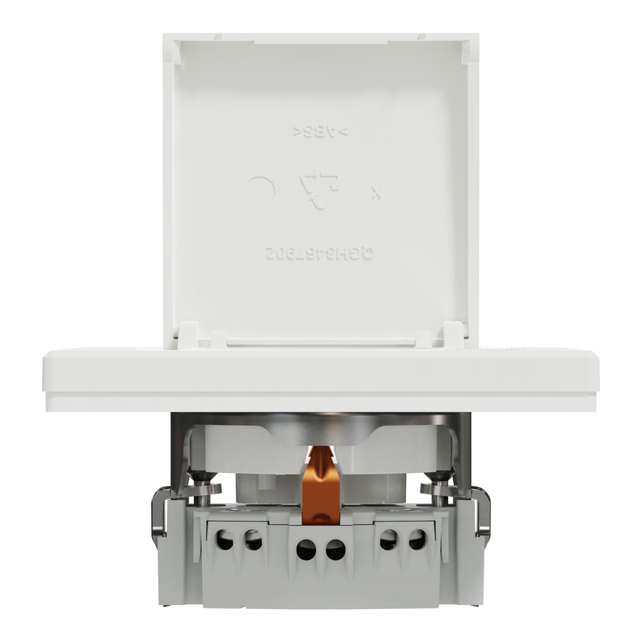 Prise avec, blanc – Schneider Electric EPH3100121