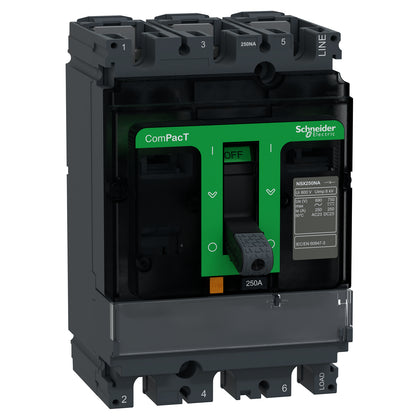 Schneider ComPacT NSX250NA - Interrupteur-sectionneur 250A 3P montage fixe - C253250S