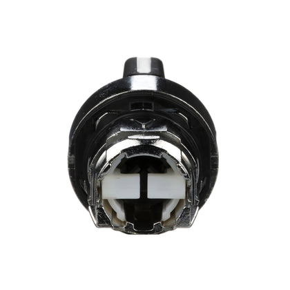 Tête de sélecteur Harmony XB4, 3 positions, 22.5mm, IP67, noir, rappel par ressort, CAD hors tout profondeur: 44mm, CAD hors tout hauteur: 29mm, CAD hors tout largeur: 29mm – Schneider Electric ZB4BD5
