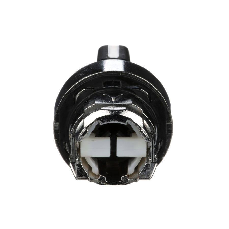 Tête de sélecteur Harmony XB4, 3 positions, 22.5mm, IP67, noir, rappel par ressort, CAD hors tout profondeur: 44mm, CAD hors tout hauteur: 29mm, CAD hors tout largeur: 29mm – Schneider Electric ZB4BD5