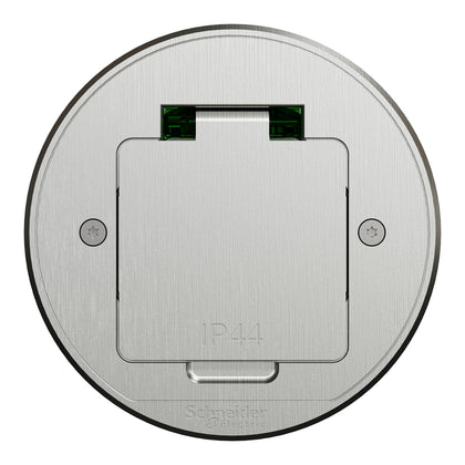 Prise de courant Unica système+, IP44, gris – Schneider Electric INS52101