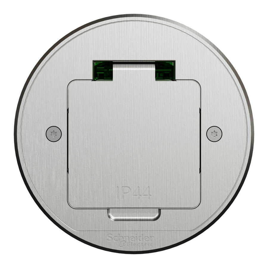 Prise de courant Unica système+, IP44, gris – Schneider Electric INS52101