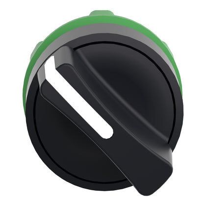 Tête de sélecteur Harmony XB5, 2 positions, 22mm, IP67, noir, rappel par ressort – Schneider Electric ZB5AD4