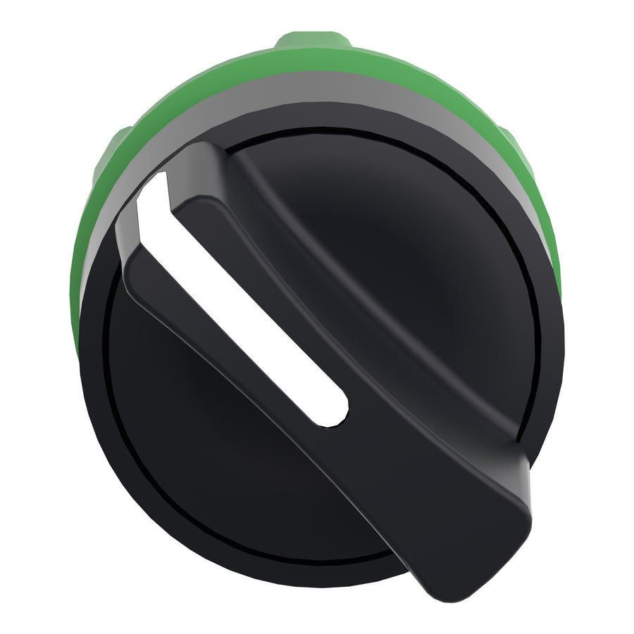 Tête de sélecteur Harmony XB5, 2 positions, 22mm, IP67, noir, rappel par ressort – Schneider Electric ZB5AD4