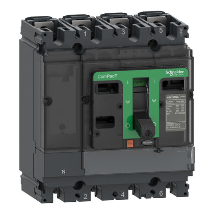 Schneider ComPacT NSX250NA - Interrupteur-sectionneur 250A 4P montage fixe - C254250S