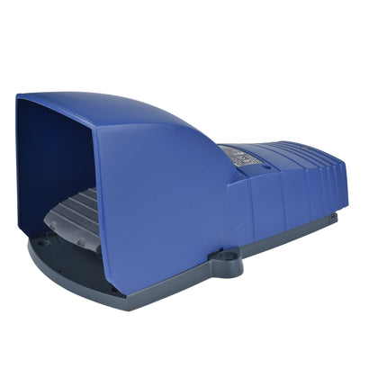Interrupteur à pédale Harmony XPE, 3A, 2NC, IP66, Blue, plastique, 1 étape – Schneider Electric XPEB511