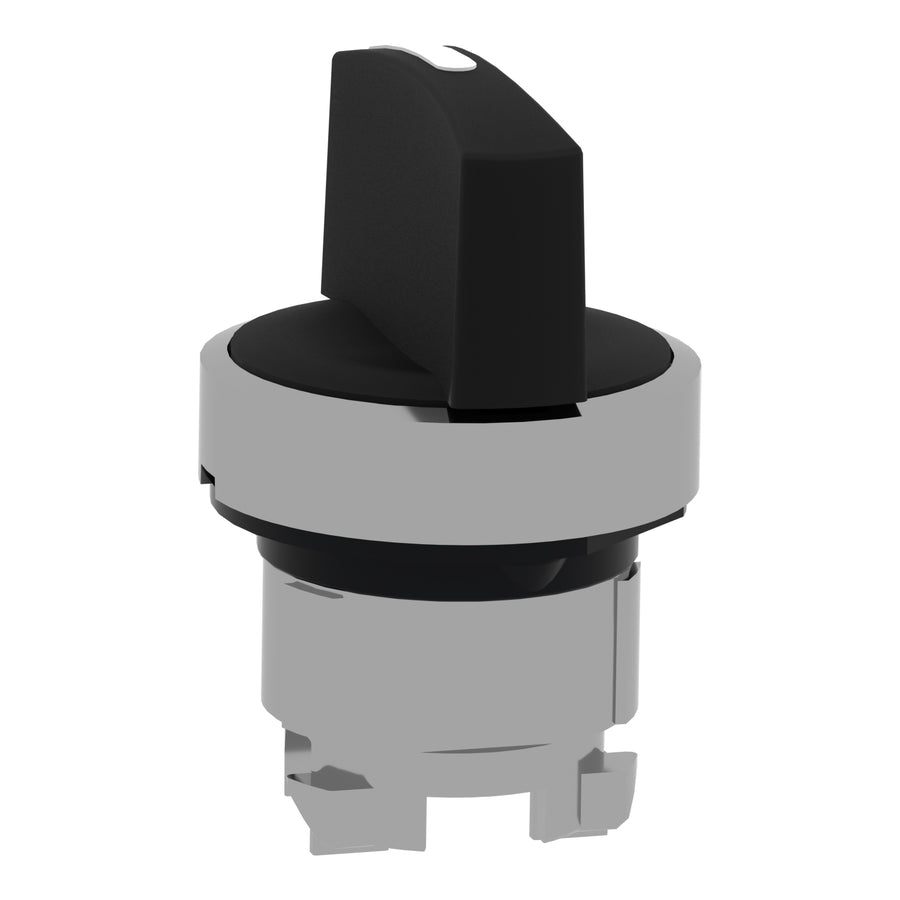 Tête de sélecteur Harmony XB4, 3 positions, 22.5mm, IP67, noir, à position maintenue – Schneider Electric ZB4BD3