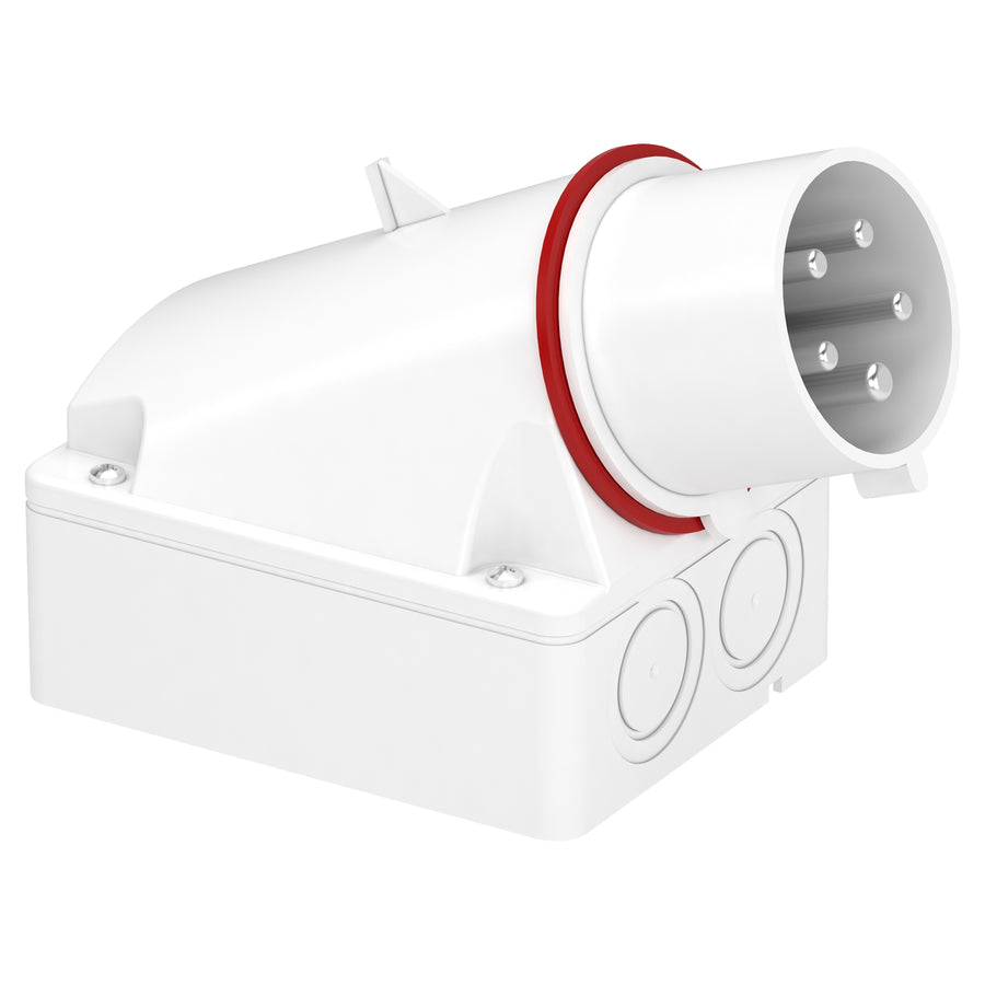 Fiche Kaedra Box, 3P+N + E, 32 A, 380–415 V AC, IP44, Pratika industriel - 32 A - 3P + N + E - 380...415 V AC – Schneider Electric 83521