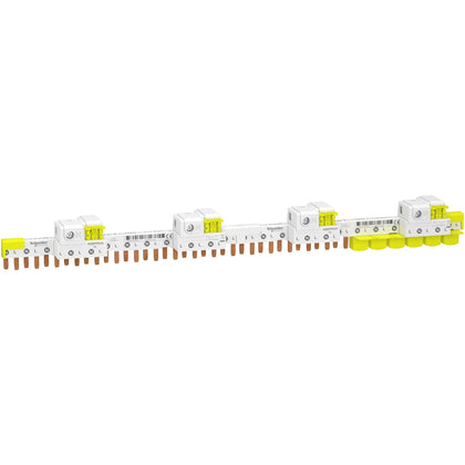 Schneider Acti9 iDT40 - Peigne avec connecteur 1P+N 24 modules 63A - A9XPP624