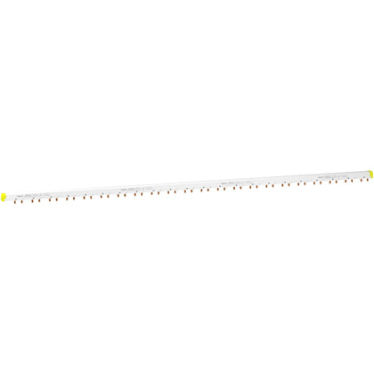 Peigne jeu de barres Multi9 Acti9, 100 A, IP20, blanc (RAL 9003), nombre de voies: 22 voies Aux + N + L – Schneider Electric A9XAH557