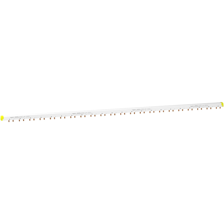 Peigne jeu de barres Multi9 Acti9, 100 A, IP20, blanc (RAL 9003), nombre de voies: 22 voies Aux + N + L – Schneider Electric A9XAH557