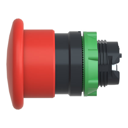 Tête pour bouton-poussoir non lumineux Harmony XB5, 22mm, rouge, IP66, rappel par ressort, CAD hors tout hauteur: 40mm – Schneider Electric ZB5AC4