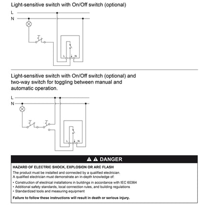 Interrupteur crépusculaire ARGUS - gris – Schneider Electric MTN544894