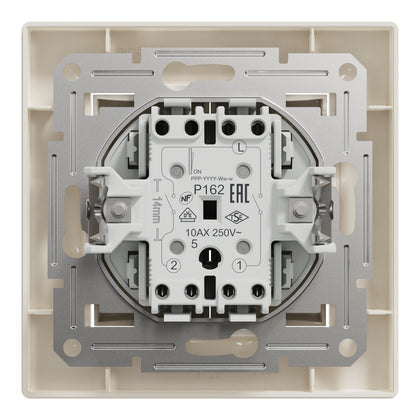 Interrupteur d'installation crème – Schneider Electric EPH0300123