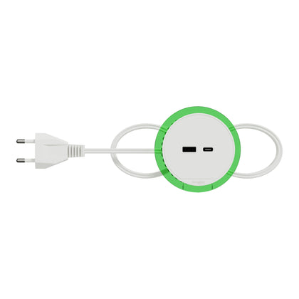 Bureau Connecting unité Unica System+, blanc, bureau unité XS avec USB type A et USB type C – Schneider Electric INS44008