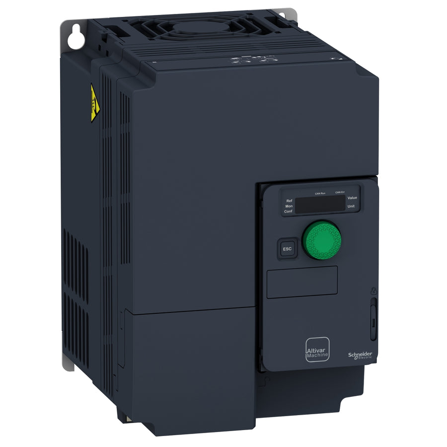 Variateur de vitesse Altivar Machine ATV320, 7.5 kW, 26.5 A, 380–500 V, IP20 – Schneider Electric ATV320U75N4C