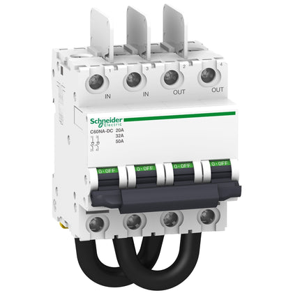Schneider C60NA-DC - Interrupteur-sectionneur photovoltaïque 2P 20A 650V CC - MGN61690