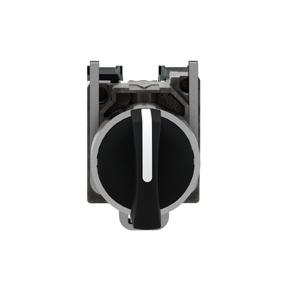 Sélecteur Harmony XB4, 2NO, 3 positions, 22.5mm, IP69, noir, bornes description Iso N°1: (23–24)no – Schneider Electric XB4BD33