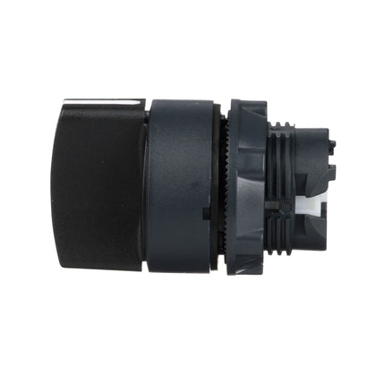 Tête de sélecteur Harmony XB5, 3 positions, 22.5mm, IP67, noir, à position maintenue – Schneider Electric ZB5AD3