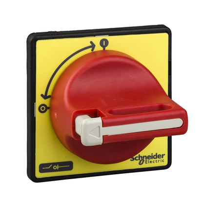 Poignée rotative TeSys mini-vario, rouge, IP65, VN20 – Schneider Electric KCF1PZ