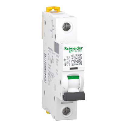 Schneider Acti9 iC60L - Disjoncteur 1P 50A courbe C - A9F94150
