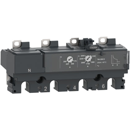 Schneider ComPacT NSX - Déclencheur TM-D 250A 4P4D pour NSX250 - C254TM250