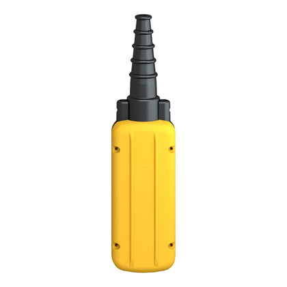 Boîte à boutons pendante Harmony XAC XAC-A, 1NO, IP65, jaune, polypropylène, poste de commande composition: 2 poussoir–boutons – Schneider Electric XACA271