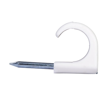 Clip à clou (pour Cables) Thorsman câblage et fixation, blanc, Thorsman - Clip à clou - TC 14...20 mm - 2.5/35/18 - jeu de 100 – Schneider Electric 2052011 – lot de 100