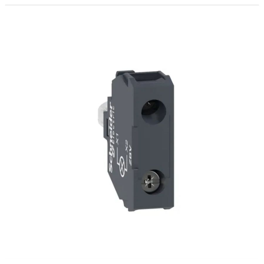 Bloc lumineux Harmony XB4, 24V AC, bornes à vis, IP20, blanc – Schneider Electric ZBVB1