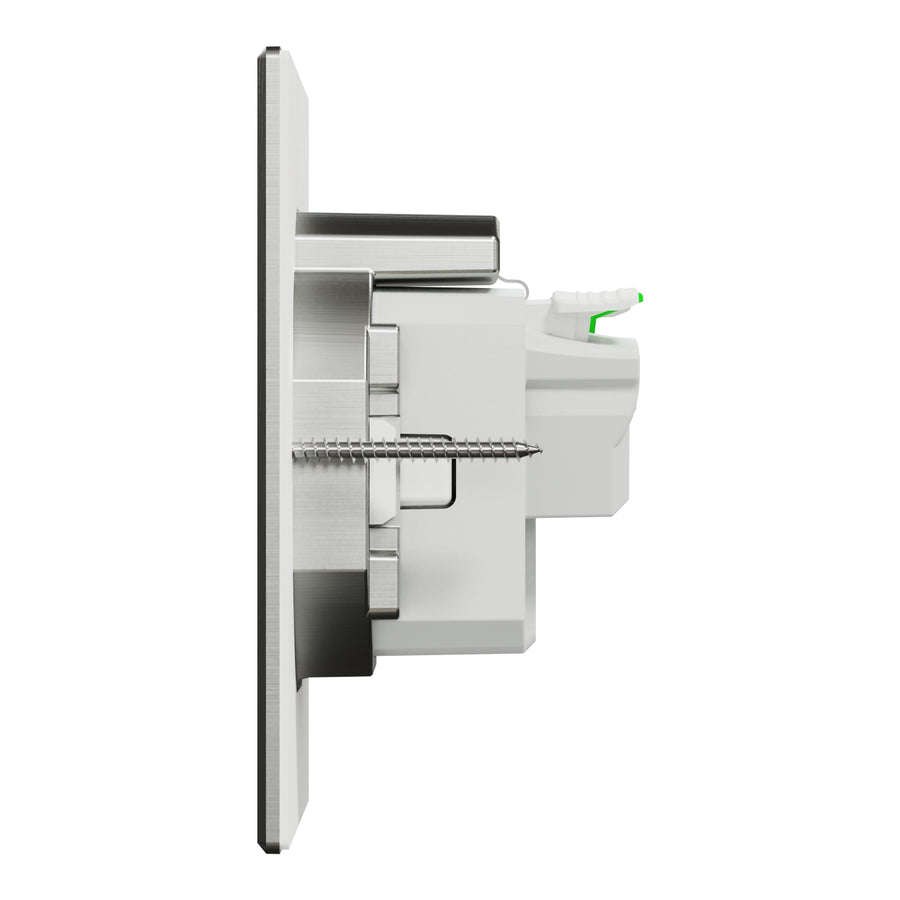 Prise de courant Unica système+, IP44, gris – Schneider Electric INS52100