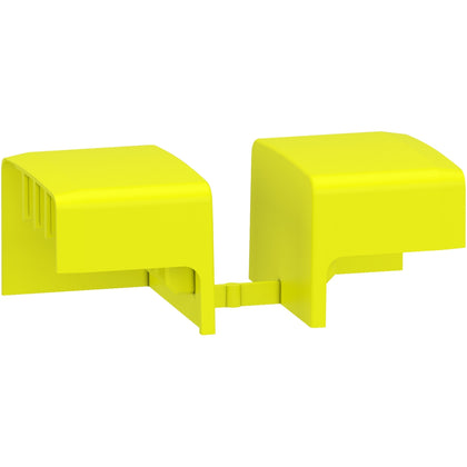 Schneider Acti9 iDT40 - Lot de 40 embouts latéraux pour peigne 3P+N - A9X21095