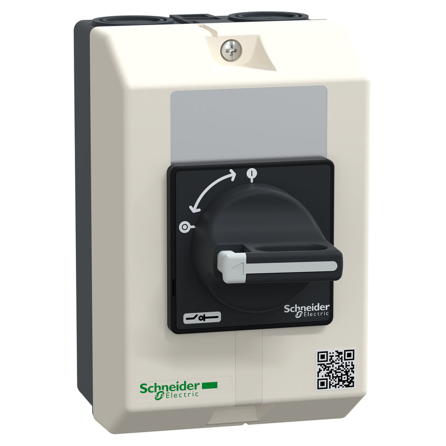 Interrupteur-sectionneur sous coffret TeSys VARIO, 16A, 3P, IP65, 690V AC – Schneider Electric VBF01GE