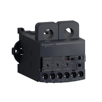 Relais électronique de surintensité TeSys LT LT47, 60A, 200–240V AC, IP20, automatique: Reset – Schneider Electric LT4760M7A
