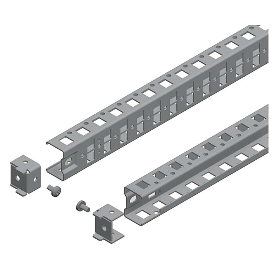 Schneider Spacial SF/SM - 2 traverses universelles 1 rangée 40x700 mm - NSYSUCR4070