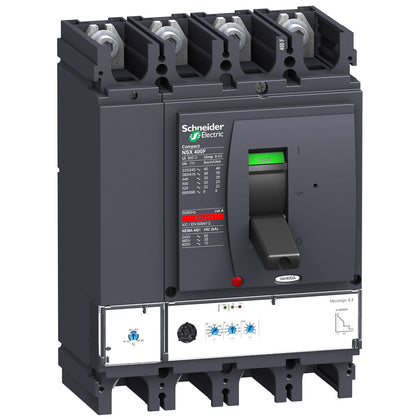 Disjoncteur ComPact NSX NSX400F, 4P, 36 kA, 415 V AC, 400 A – Schneider Electric LV432677