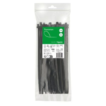 Câble x100, 250×4.8mm, noir – Schneider Electric IMT46416