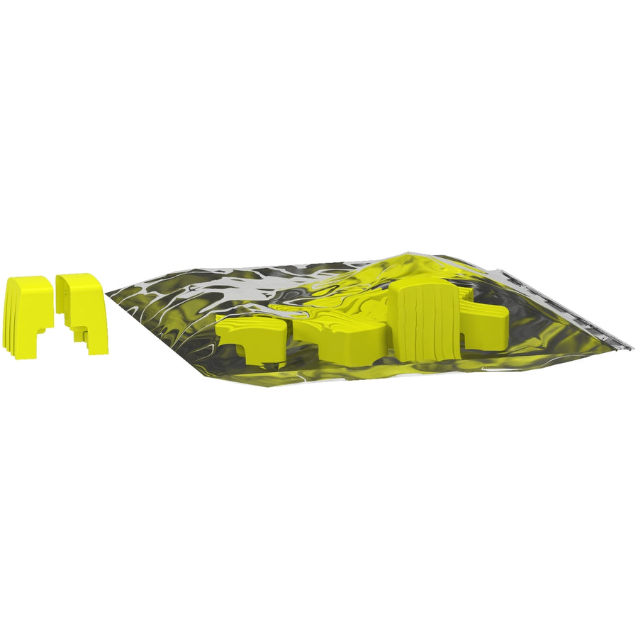 Schneider Acti9 - Lot de 10 flasques latérales pour peignes 3P - A9XPE310
