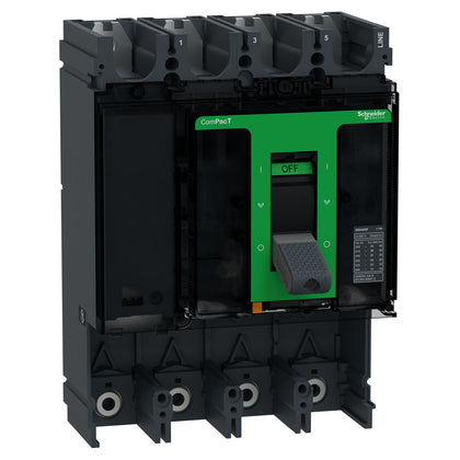 Cadre ComPact NSX NSX400F, 4P, 36kA – Schneider Electric C40F4
