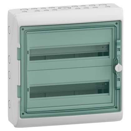 Schneider Kaedra - Coffret étanche IP65 2 rangées 36 modules 448x460 mm - 13434