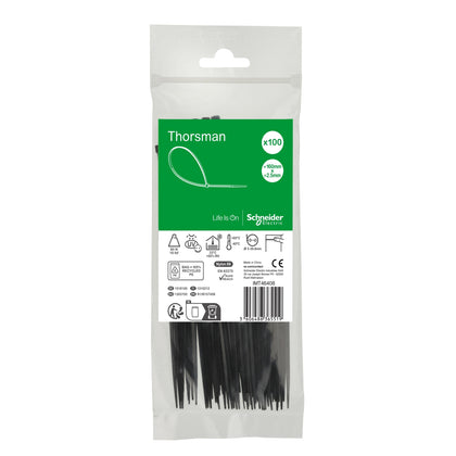 Câble x100, 160×2.5mm, noir – Schneider Electric IMT46408