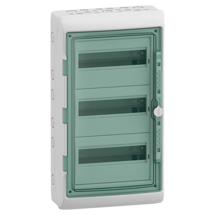 Schneider Kaedra - Coffret étanche IP65 3 rangées 36 modules 340x610 mm - 13435